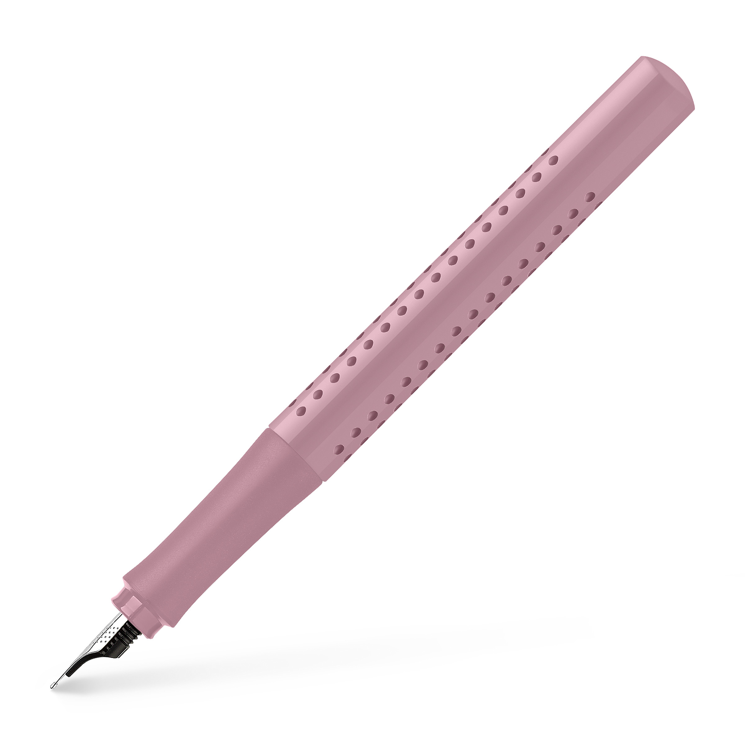 FABER-CASTELL Stylo plume GRIP 2010 B 140825 rose shadows