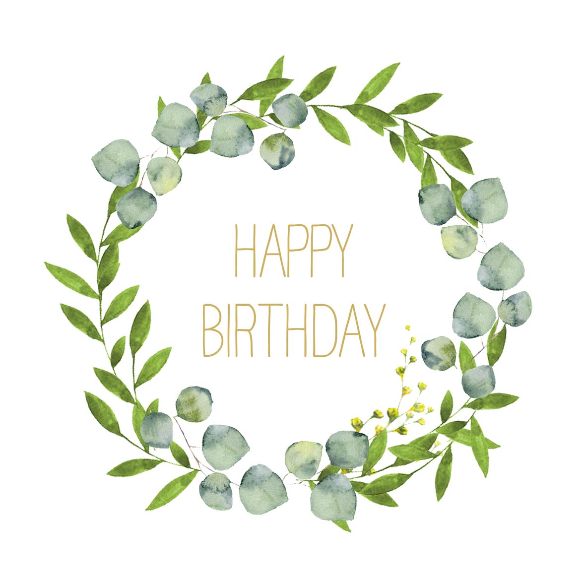 Serviettes en papier ppd 33x33 cm Happy birthday