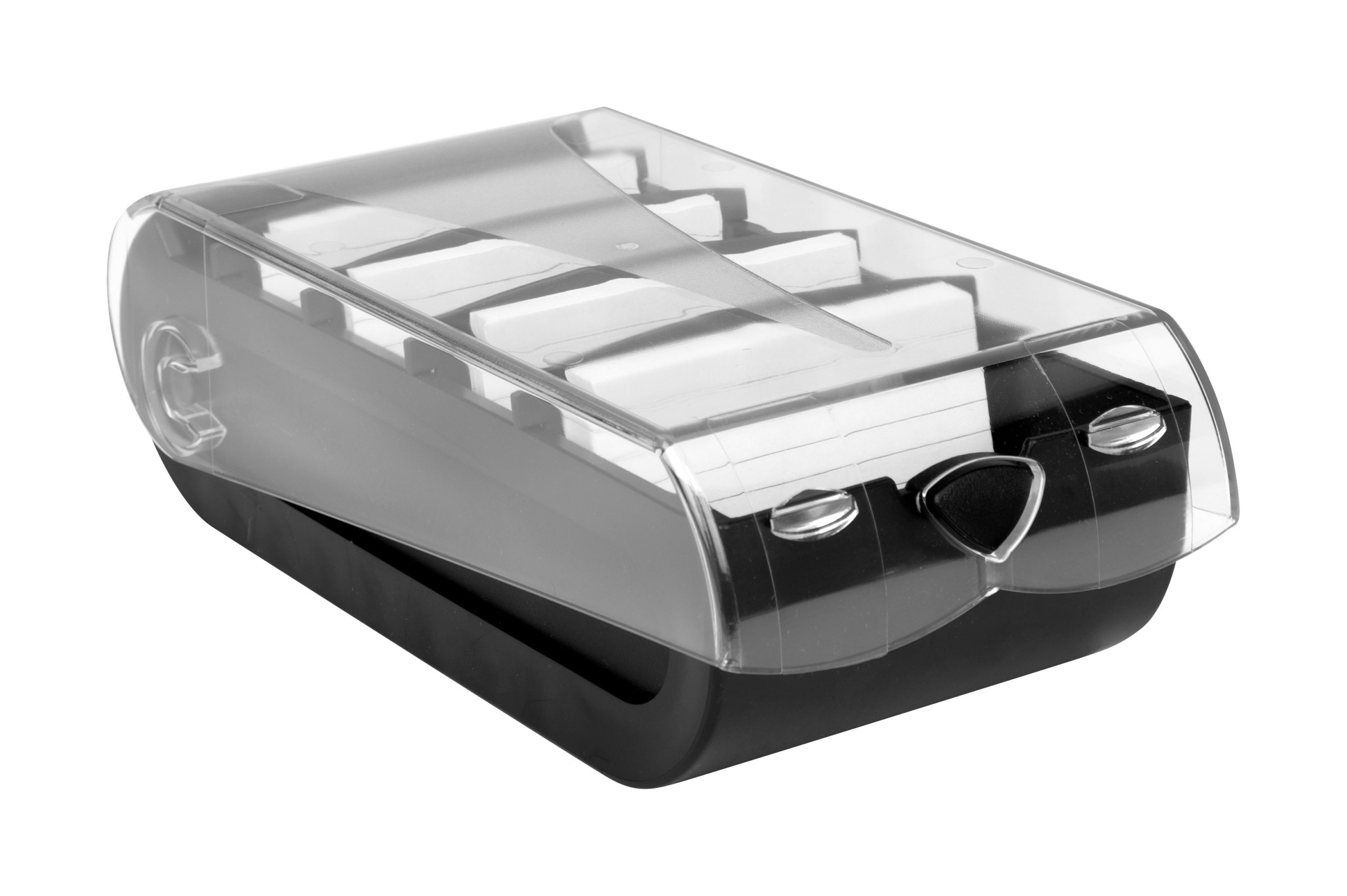 BIELLA Caisse de fiches Bunny Box A7 noire 250x132x85mm