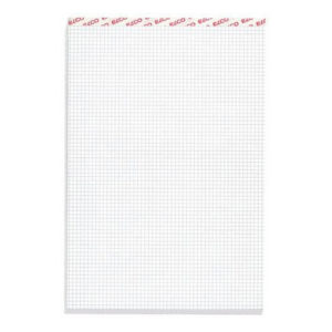 ELCO Bloc-notes quadrillé 4mm A7 blanc, 70g 100 flls.