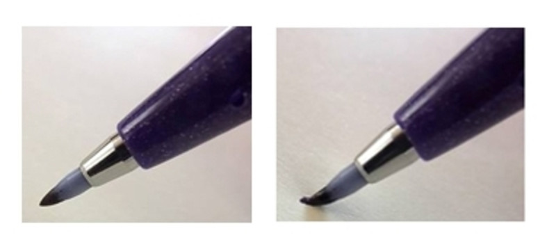 PENTEL Brush Sign Pen SES15C-7 7 couleurs, étui
