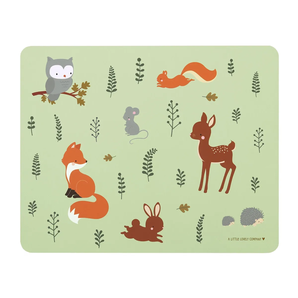 Set de table Forest Friends