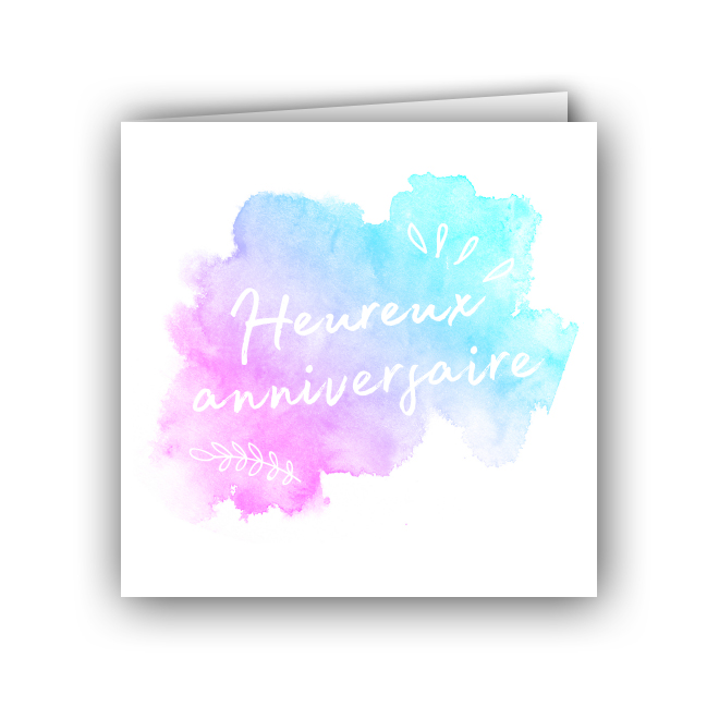 Carte Anniversaire Ligne K