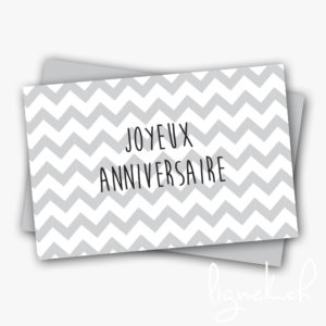 Mini carte joyeux anniversaire