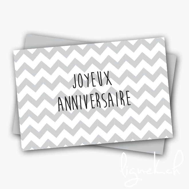 Mini Carte Joyeux Anniversaire Ligne K Mini Carte Joyeux Anniversaire Ligne K
