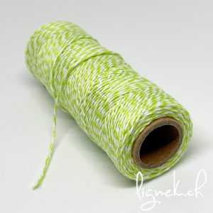 Ficelle Baker's twine vert pomme