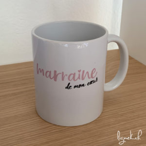 Tasse marraine de mon coeur