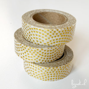 Ruban de masquage washi tape transparent pois