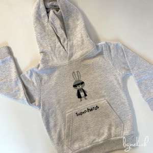 Sweat-shirt lapin