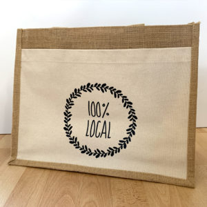 Sac en jute 100% local