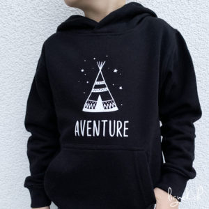 Sweat-shirt aventure