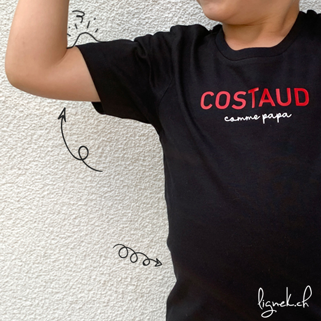 T-shirt costaud comme papa