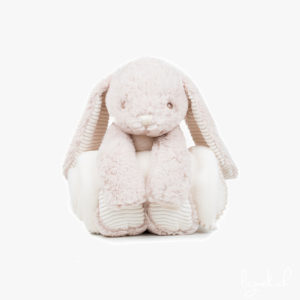 Peluche lapin avec couverture