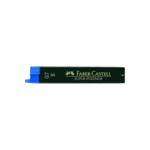 Mine B noir 0.7mm 12 pièces FABER-CASTELL
