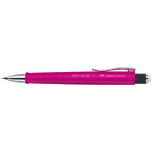 Crayon Poly Matic 0,7 mm rose FABER-CASTELL