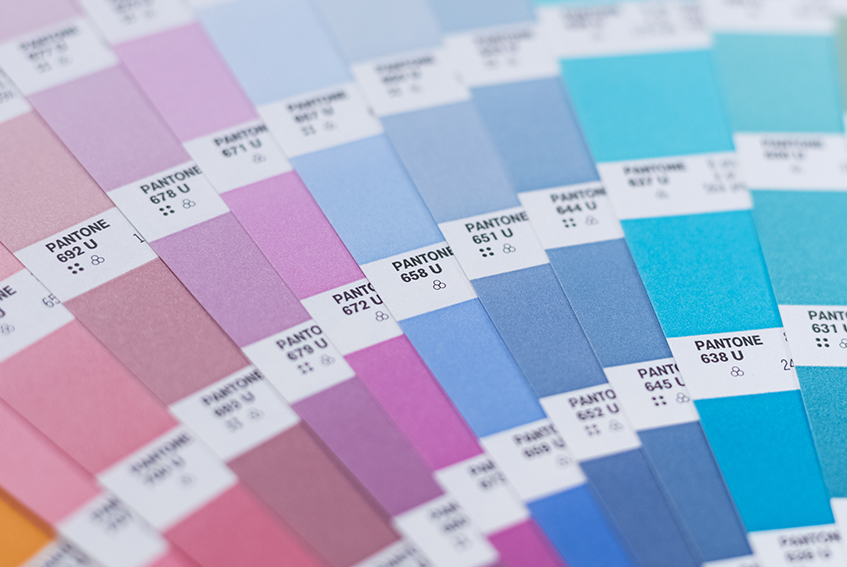 Graphisme - nuancier Pantone