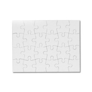 Puzzle en carton 18 x 13 cm - 24 pièces