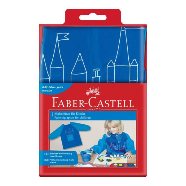 Tablier Faber-Castell bleu