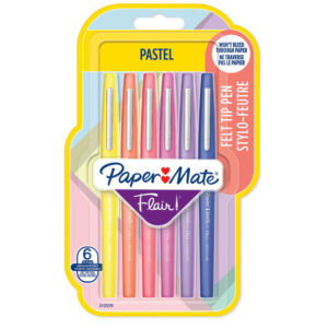 Stylo PAPERMATE fibre Flair 0.7 mm pastel