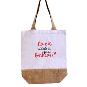 Sac la vie est faite de petits bonheurs