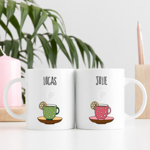 Tasse à thé duo