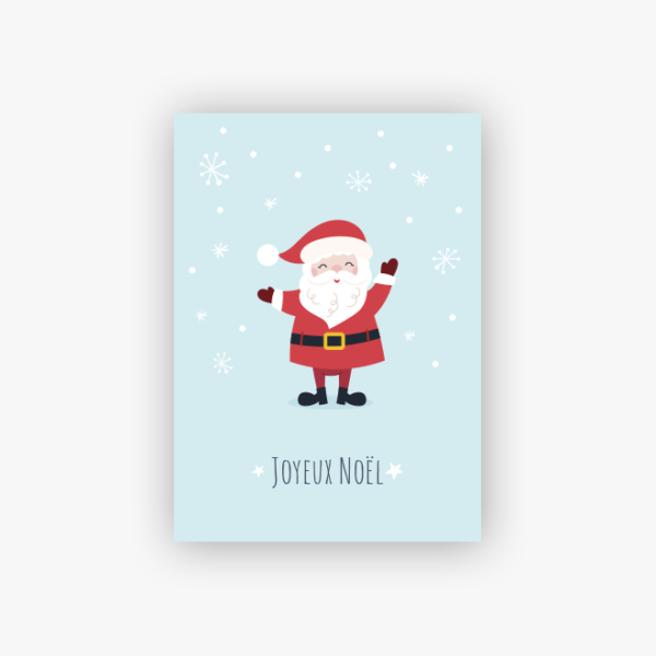 Carte postale A6 Père Noël