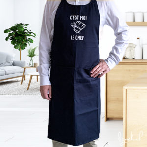 Tablier c'est moi le chef
