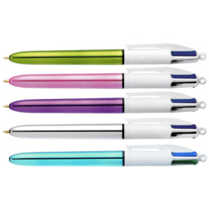 BIC Stylo à bille Shin 4 couleurs