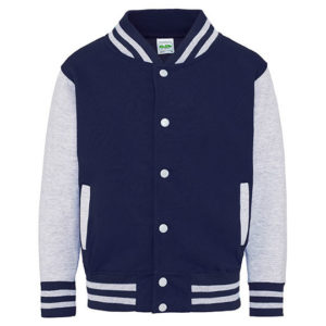 Veste varsity marine