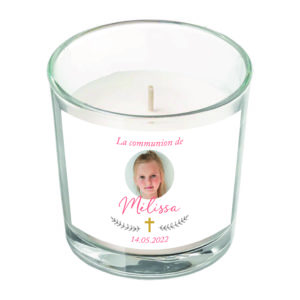 Bougie à personnaliser