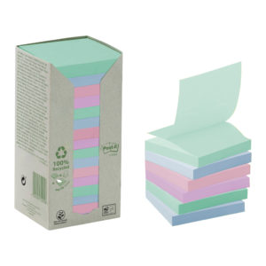POST-IT Green Z-Notes 76x76mm R330-1RPT Recycling, 100 flls. 16 pcs.