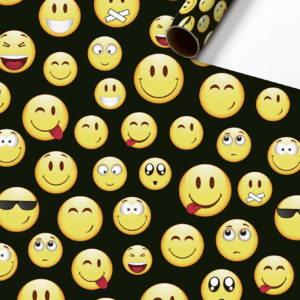 STEWO Papier cadeau Kai 2528625670 70x200cm noir