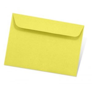 1001 enveloppes C6 Artoz 162 x 114, lime