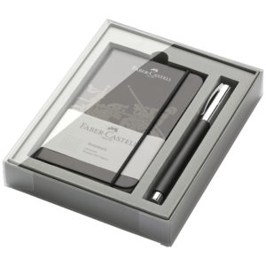 FABER-CASTELL Stylo roller Coffret Ambition noir