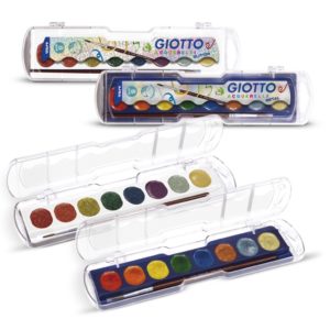 Giotto watercolors glitter box