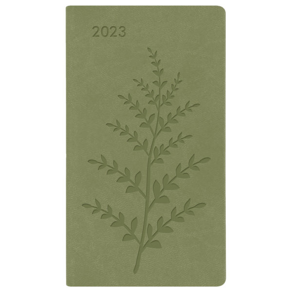 SIMPLEX Ladytimer Agenda 2023 87x153 mm, olive