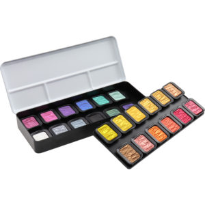 TALENS Couleur nacrée Finetec box Essentials 24 couleurs