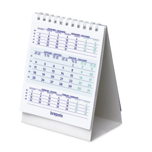 BREPOLS 3-mois cal. carton 2023 10.5x13cm