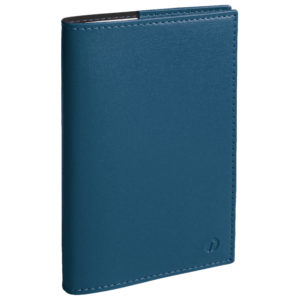 QUO-VADIS Agenda Soho bleu acier, 1S/2P, 16x24cm