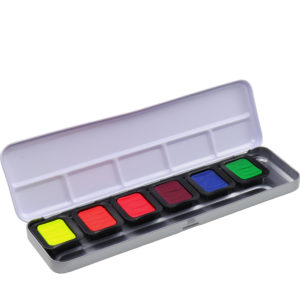 TALENS Couleur nacrée Finetec box Premium néon 6 couleurs