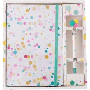 ROOST Set Carnet et Stylo XL2066 Bubble ligné