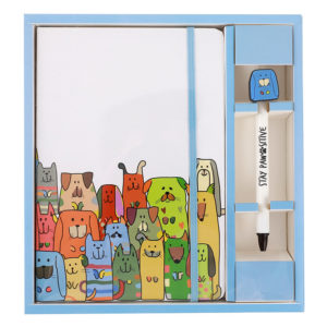 ROOST Set Carnet et Stylo XL2159 Stay Pawsitive