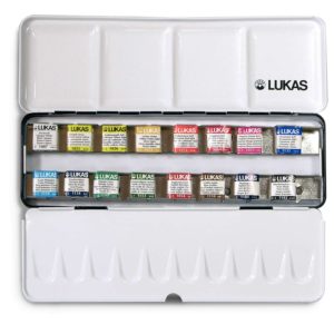Coffret d'aquarelles 1862 LUKAS