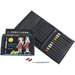 COPIC Marker Ciao 22075732 12 pcs. Set, school uniforms