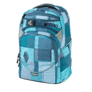 NITRO Sac à dos Superhero,zebra ice 878052-085 bleu 44x30x22cm