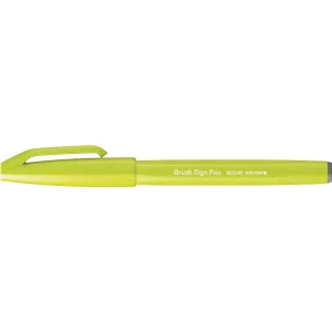 PENTEL Brush Sign Pen SES15C-K2X vert citron